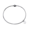Cape Cod Lifestyle - Sterling Silver Bracelet with a Silver Screw Ball.