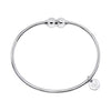 Cape Cod Lifestyle - Sterling Silver Bracelet with Double Silver Balls