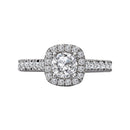 Lavie Halo Diamond Engagement Ring