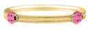 14K GF RED LADYBUG BRACELET