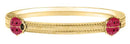 14K GF RED LADYBUG BRACELET