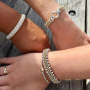 Grand Classic - Sterling Silver/14k Gold Reversible Bracelet