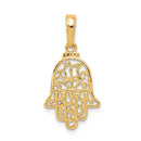 14K Chamseh Pendant