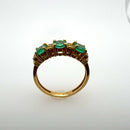 Emerald and Diamond Ring
