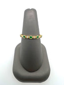 Emerald and Diamond Ring