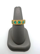 Emerald and Diamond Ring