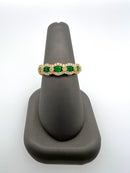 Emerald and Diamond Ring