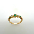 Emerald and Diamond Ring