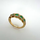 Emerald and Diamond Ring