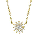 Diamond Starburst Necklace