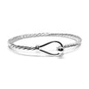 Cape Cod Lifestyle - Nautical Knot Bracelet Sterling Silver Bracelet Twisted Cuff