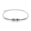 Cape Cod Lifestyle - Sterling Silver Bracelet with Double Silver Balls