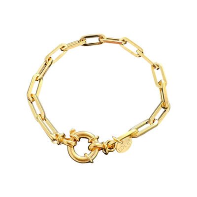 Oval Single Wrap Bracelet - Lola