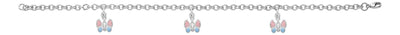 KK SS BUTTERFLY CHARM BRACELET