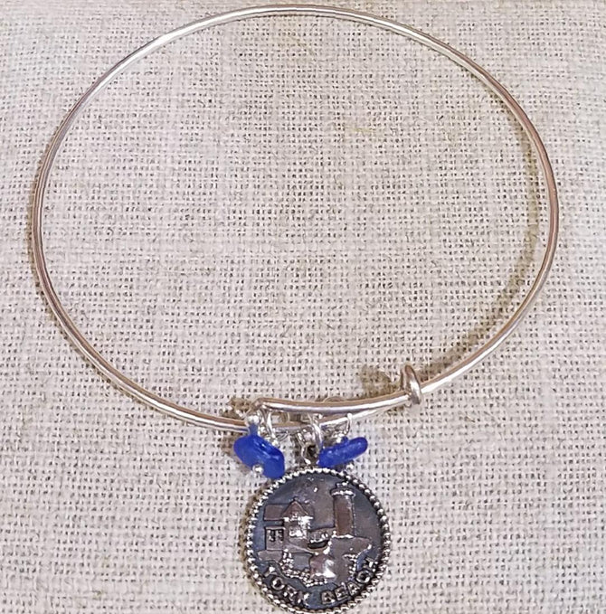 sterling silver york beach nubble light bracelet