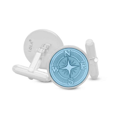 Compass Rose Cuflinks - Lola