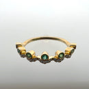 Emerald and Diamond Ring