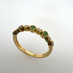 Emerald and Diamond Ring