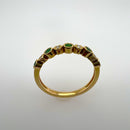 Emerald and Diamond Ring