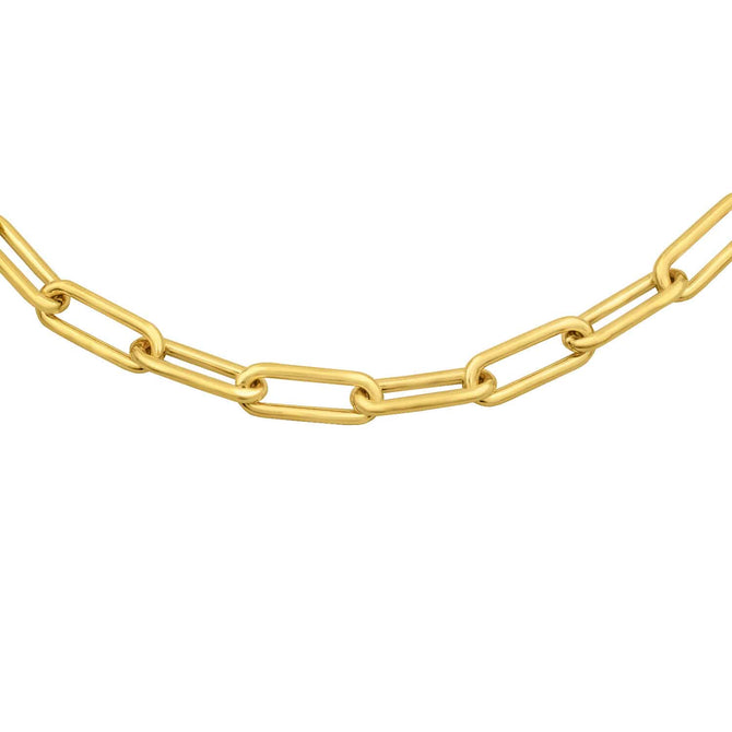Oval Gold Vermeil Chain