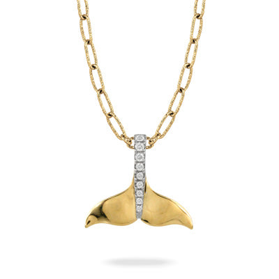 Pendant with Diamond - Gold 18K
