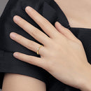 14K Round Diamond - Engagement Ring