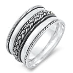 sterling silver ring bali design