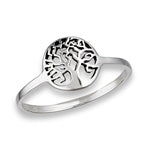 sterling silver tree of life ring