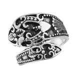 sterling silver vintage spoon ring