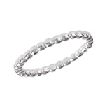 sterling silver bead ring