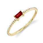Diamond and Ruby Ring