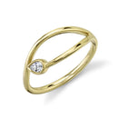 Diamond Pear Ring