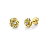 Love Knot Stud Earrings