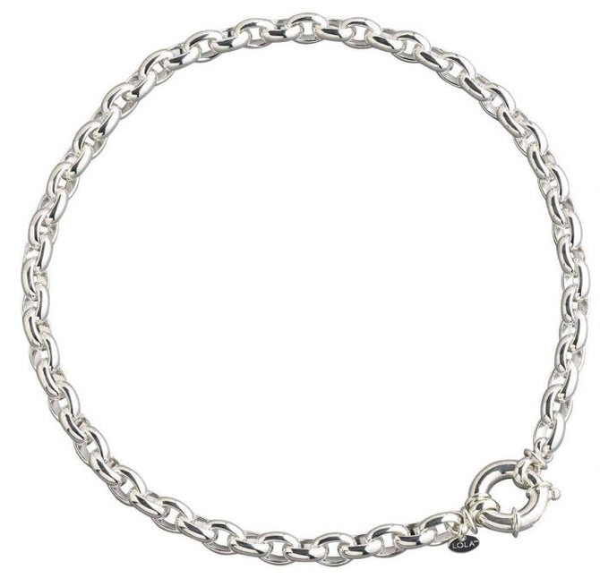 Silver Rolo Necklace