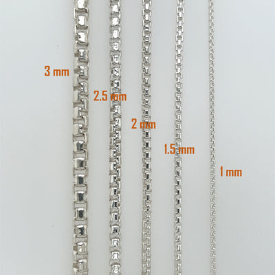Half Round Box Chain