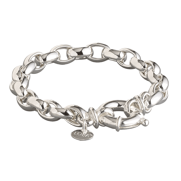Small Rolo Link Bracelet 7mm