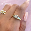 Diamond Bezel Ring