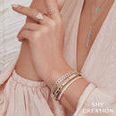 Diamond Pave Heart Ring - Medium