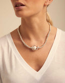 Another Round Necklace 18-22" - Uno De 50