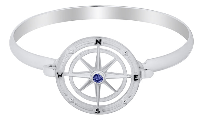 Sapphire Compass Rose Bracelet