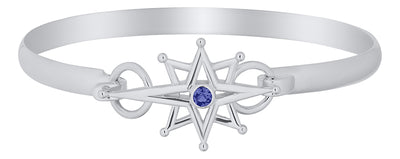 Sapphire North Star Bracelet