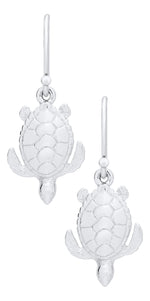Sea Turtle Drop Earrings