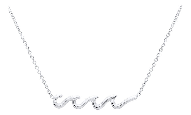 Triple Wave Necklace 18