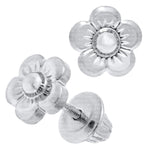 Child's STERLING FLOWER EARRING