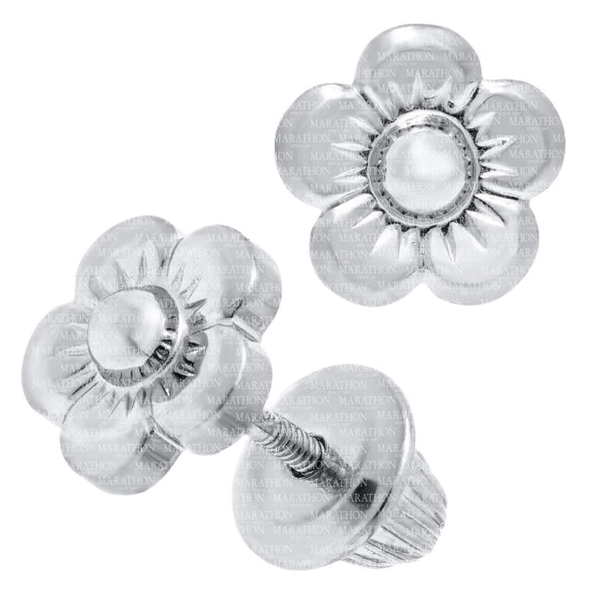 Child's STERLING FLOWER EARRING