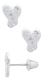 SS BALLET SLIPPER EARRING