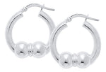 CAPE COD SS DBL BEAD EAR-21MM