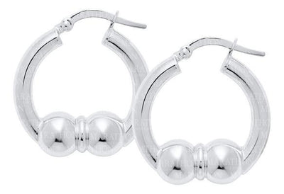 CAPE COD SS DBL BEAD EAR-21MM