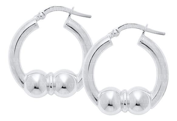 CAPE COD SS DBL BEAD EAR-21MM