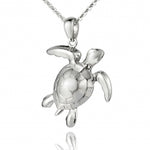 Sterling Silver Turtle Pendant